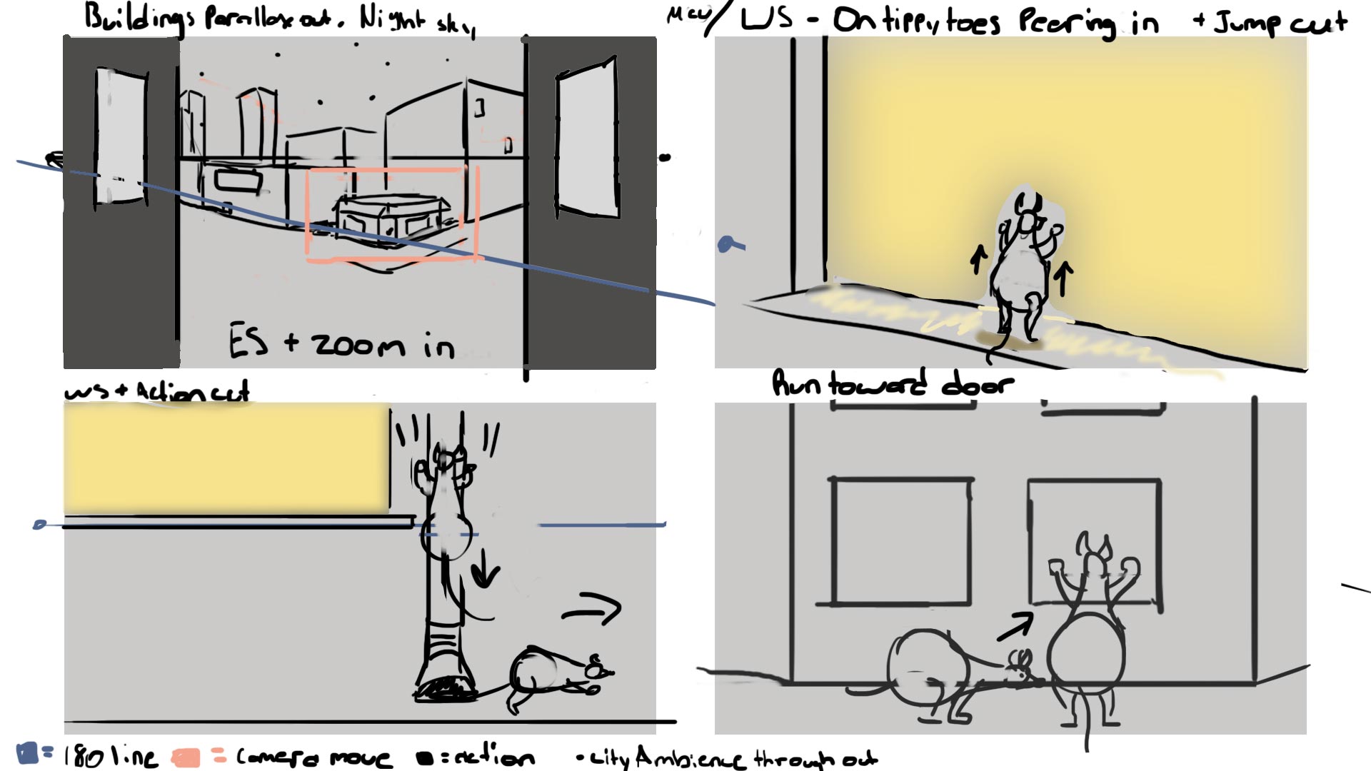 animation storyboard sample
