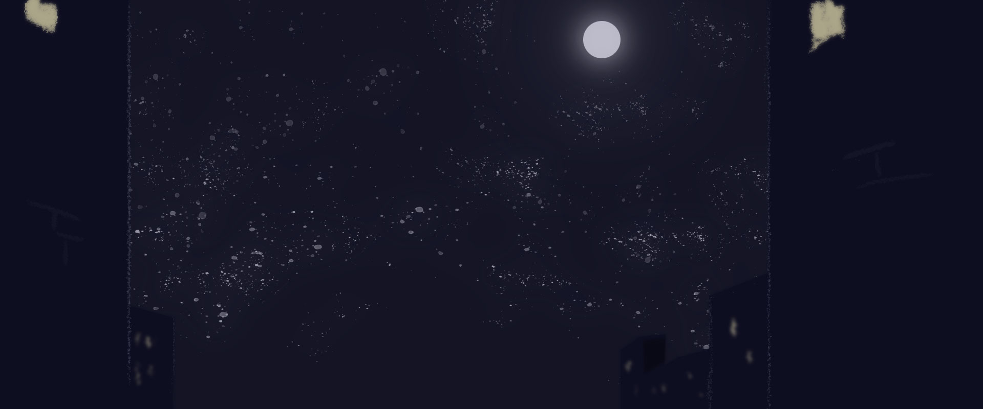 banner storyboard drawing